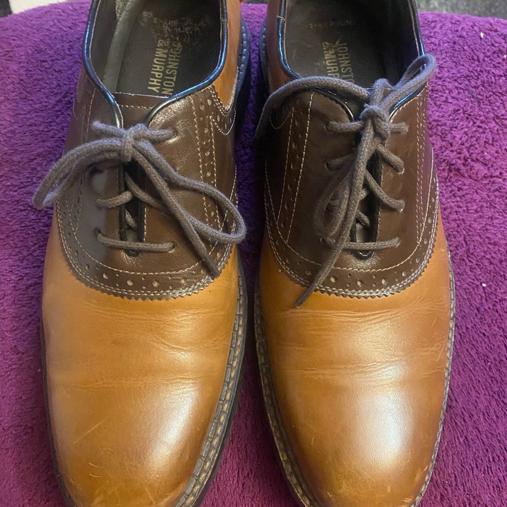 Johnston & Murphy Saddle Size 8.5 Pristine